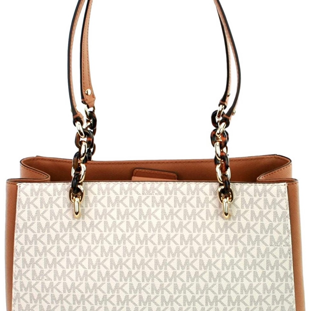 Michael Kors Large Sofia Tote Vanilla